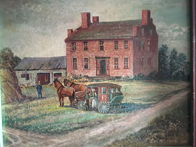 Wright’s Tavern at the corner of East Road and West Middlebury Rd.